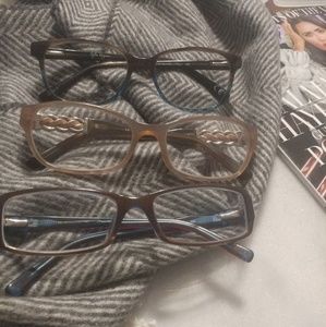 Designer Eyeglass Frames Set of 3